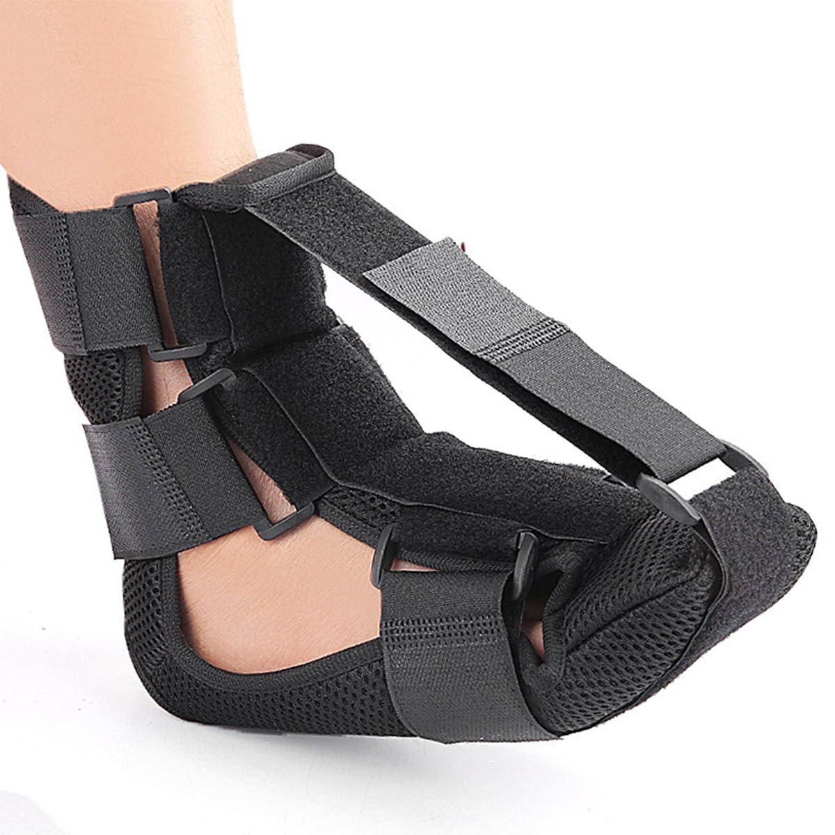 HANNEA Ankle-foot Orthosis, Foot Drop Splint Adjustable Ankle-foot Orthosis Wearable Night Splint for Improve Foot Drop Gentle Foot Support for Pain Relief and Healing HANNEA Ankle-foot Orthosis, Foot Drop Splint Adjustable Ankle-foot Orthosis Wearable Night Splint for Improve Foot Drop Gentle Foot Support for Pain Relief and Healing